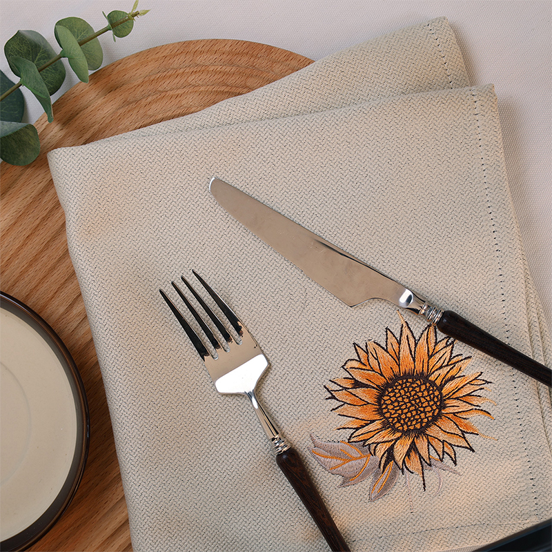 Serviettes de table en tissu